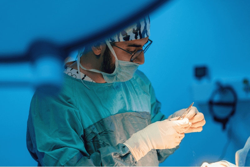 Spinal fusion surgery procedure