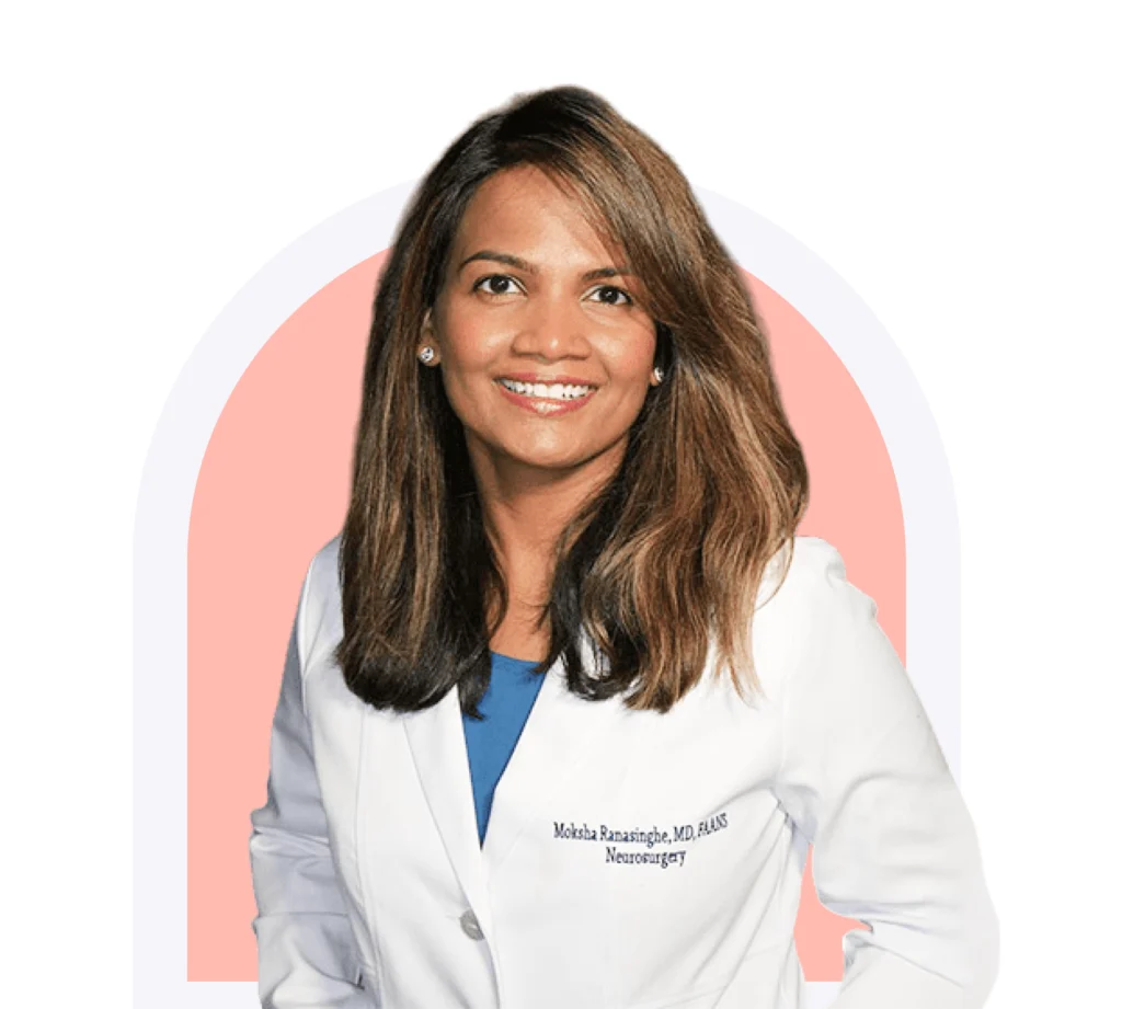 Dr. Moksha Ranasinghe, MD, neurosurgeon at Southern California Brain & Spine Surgery, explaining what doctor deals with spine conditions and advanced spine care.